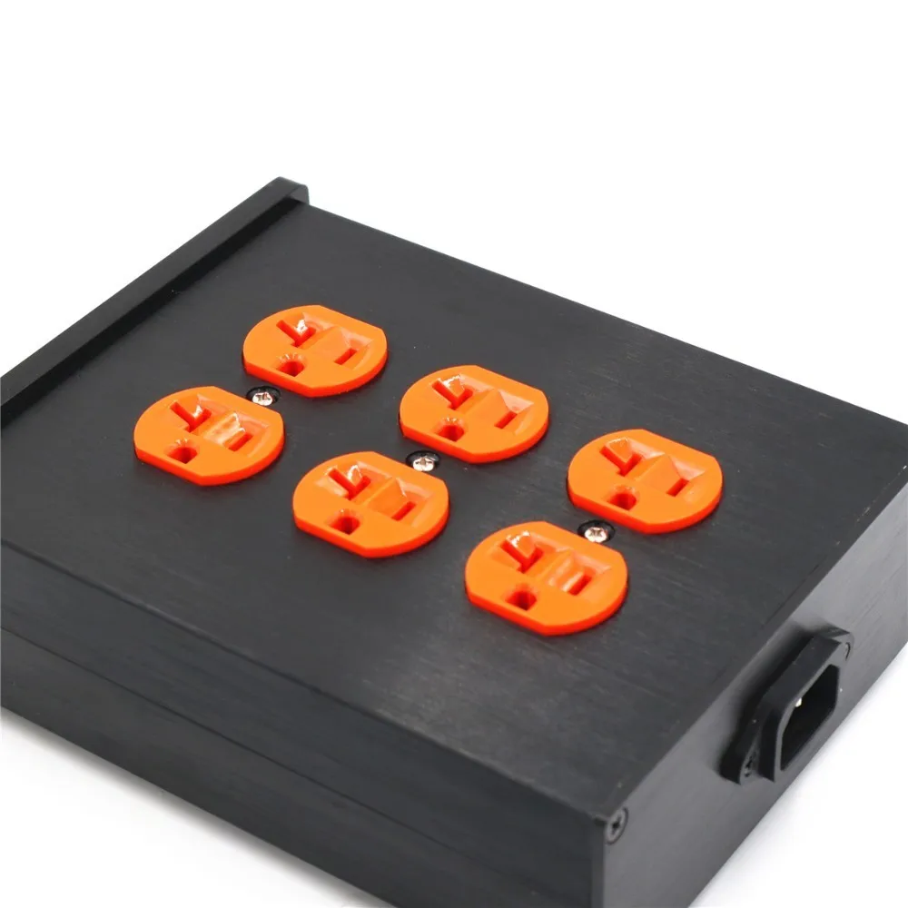 US15A с дисплеем напряжения 2000W 110v 15A США Япония 6 позиций AC Мощность разъем