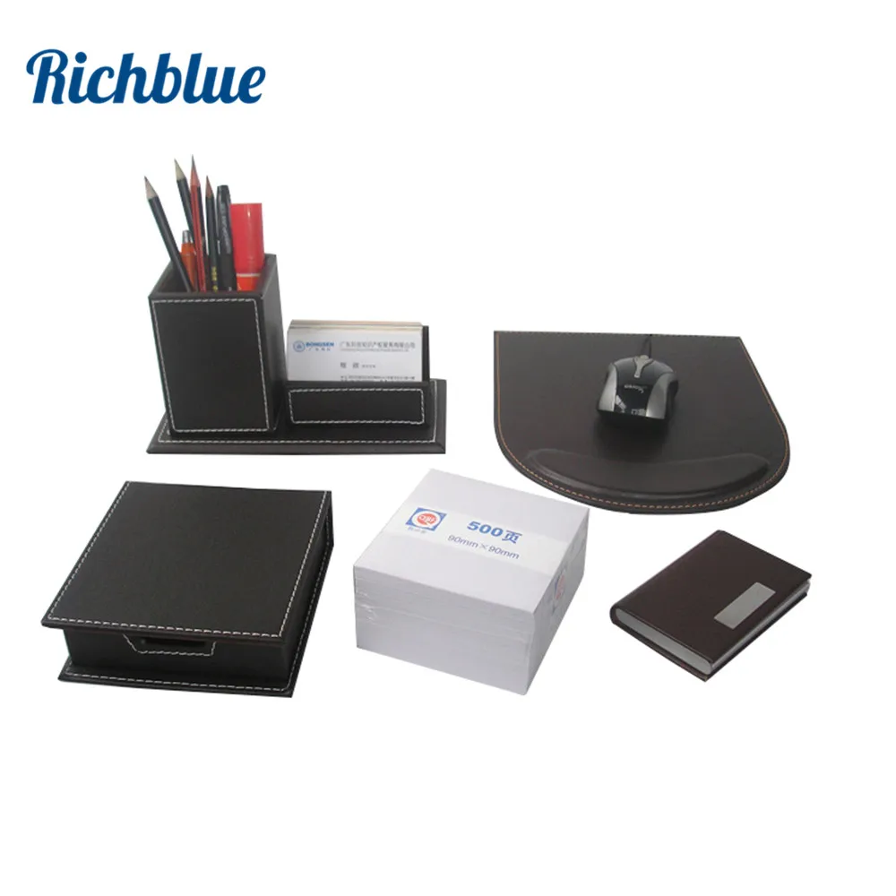 Настольный ящик для хранения 5 шт./компл. Набор органайзеров включая держатель