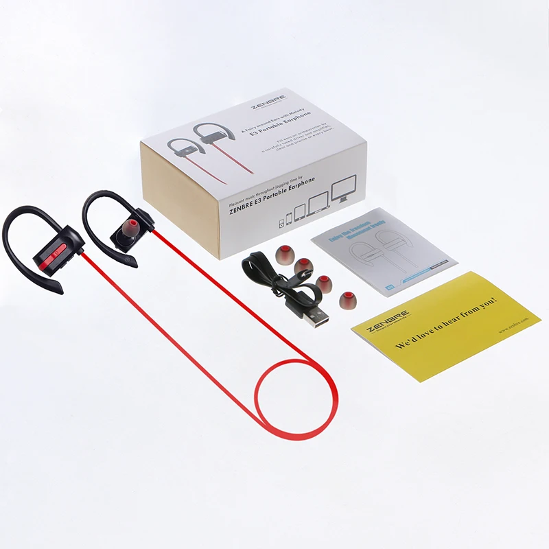 Bluetooth наушники ZENBRE E3 4 1 стерео Беспроводной гарнитуры до 7 часов проигрывания с