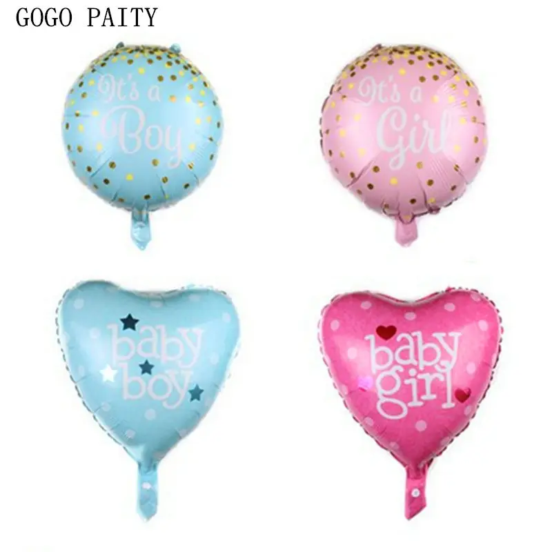 GOGO PAITY Новый 18 дюймовый круглый алюминиевый шар для девочек и мальчиков украшения