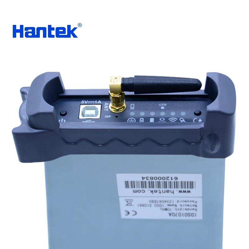 Цифровой осциллограф Hantek iDSO1070A 2 канала 70 МГц 250MSA/s iPhone/iPad/Android/Windows Wi Fi/USB связь|digital