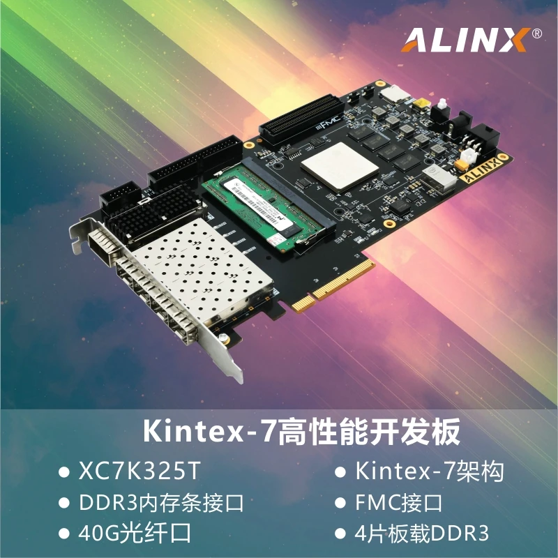 Для ALINX XILINX FPGA черная Золотая плата разработки Kintex 7 K7 PCIE карта ускорения AX