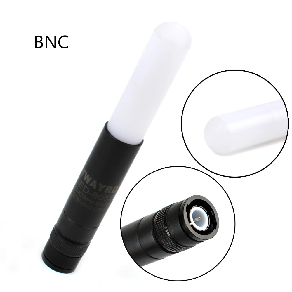 HYS Двухдиапазонный VHF/UHF 144/430 мГц BNC антенны Walkie Talkie светодио дный антенна для
