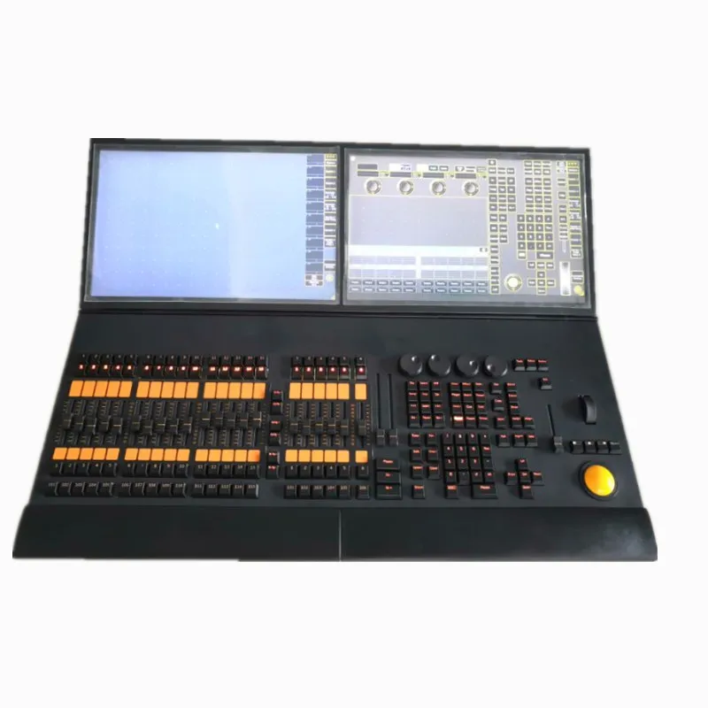 Китай MA сценический светильник контроллер dmx ma2 i7 3.2.2.3 версия 2x19ch сенсорный экран дисплей dj светильник ing консоль с flycase