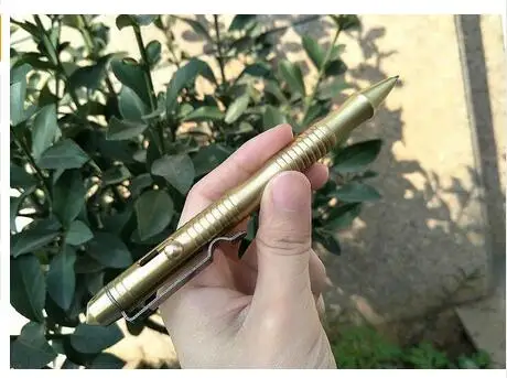EDCGear латунь или titaniumSurvival тактический инструмент ручка для самообороны