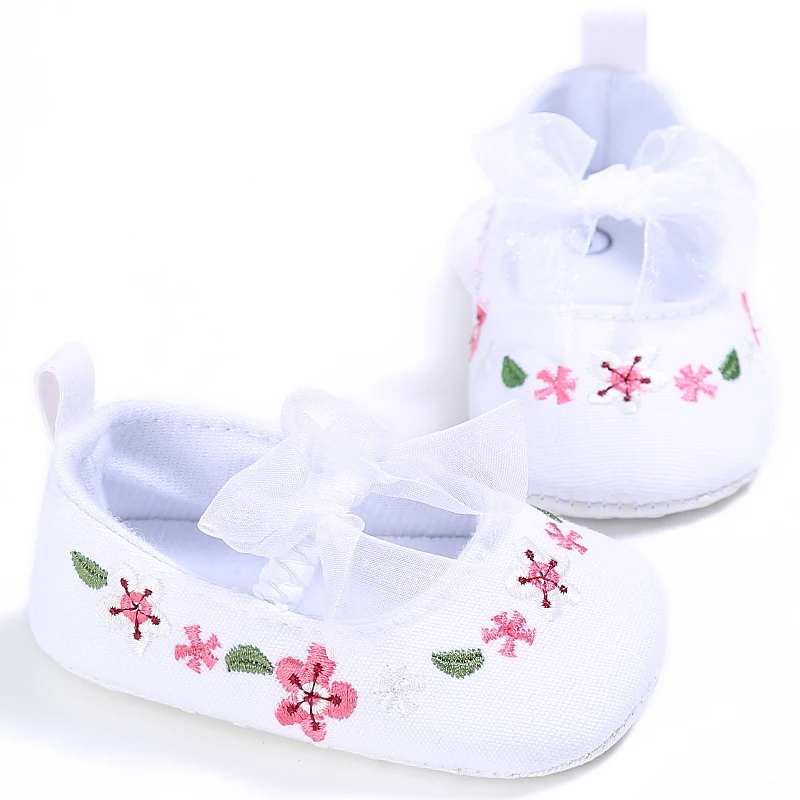 Джинсы синего цвета с милым бантом для новорожденных обувь Mary Jane маленьких