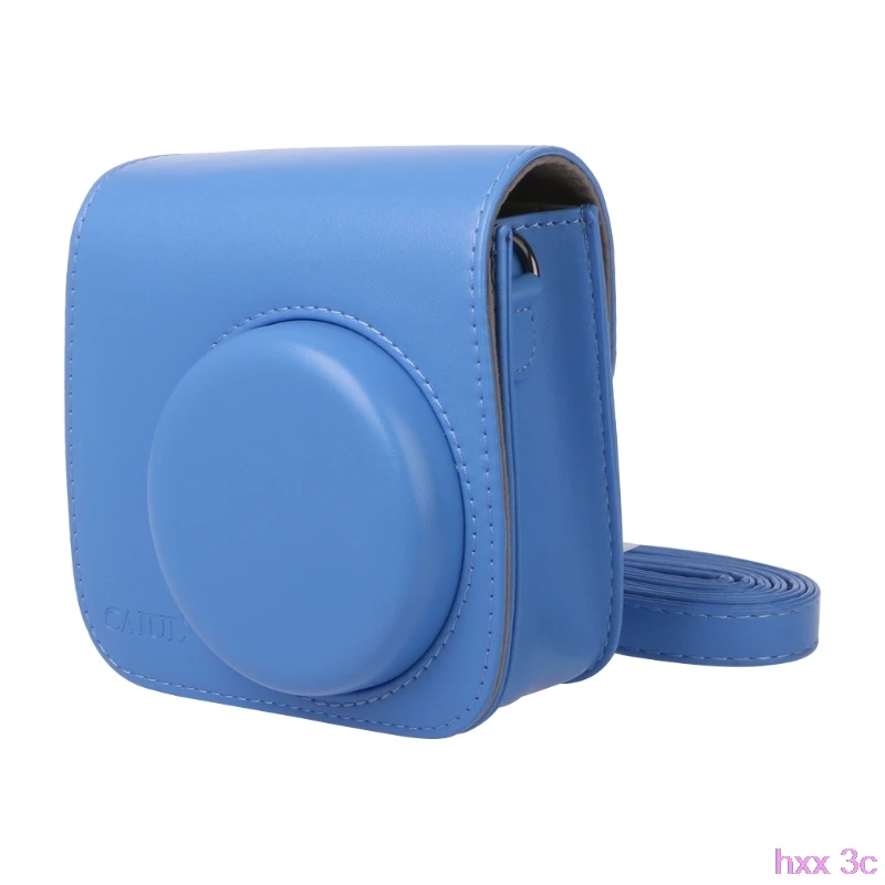 Новинка для Fujifilm, Polaroid Mini 8/8+/9 Instax PU кожаная пленка сумка-чехол для камеры чехлы - Цвет: DB