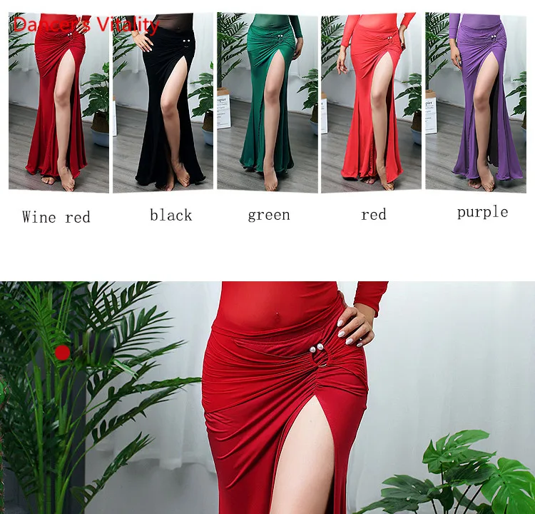 New Women's Belly Dance Costume Belly Dance Clothes Bellydance Skirt for Women's Dance modal Long Skirt