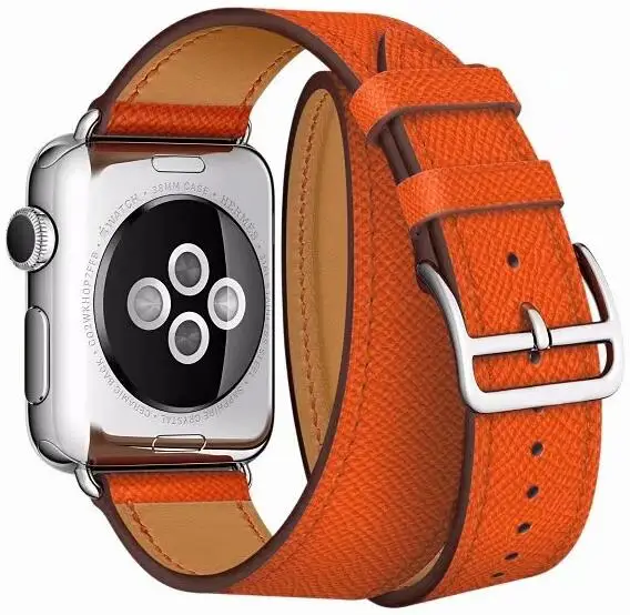 Новейший ремешок для iwatch 38 мм 40 42 44 apple watch 2 3 1 4 из натуральной кожи 5|Ремешки часов|