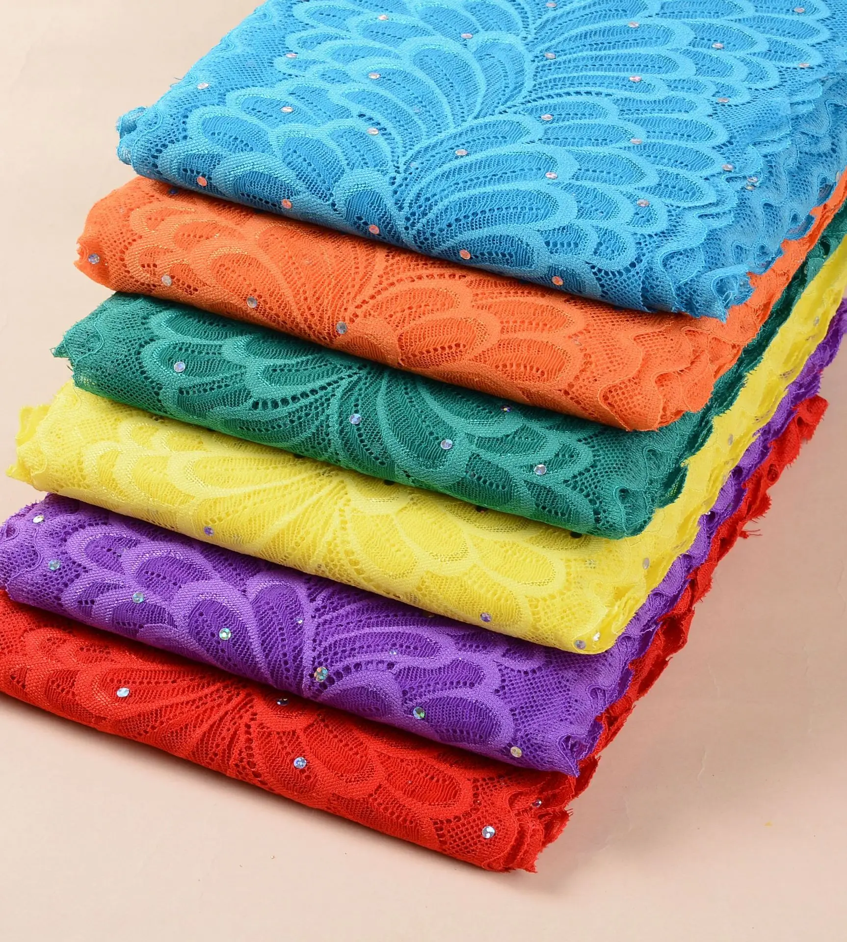 1 ярд эластичная/спандексовая мягкая Цветочная кружевная отделка/Шитье сделай