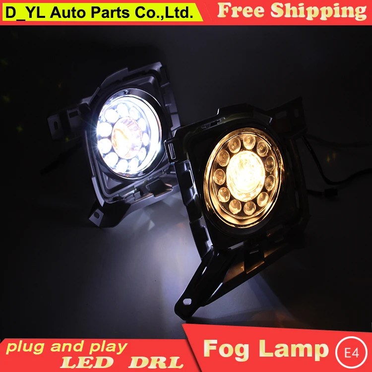 Тюнинг автомобилей для Land Cruiser FJ200 2012-2014 светодиодный DRL высокая яркость