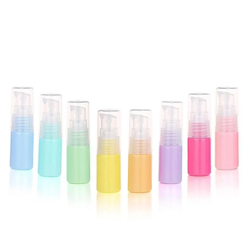 

Refillable Portable Mini Empty Cosmetic Container Perfume Traveler Packing Bottle Press Bottle for Lotion Shampoo Bath 20pcs/lot