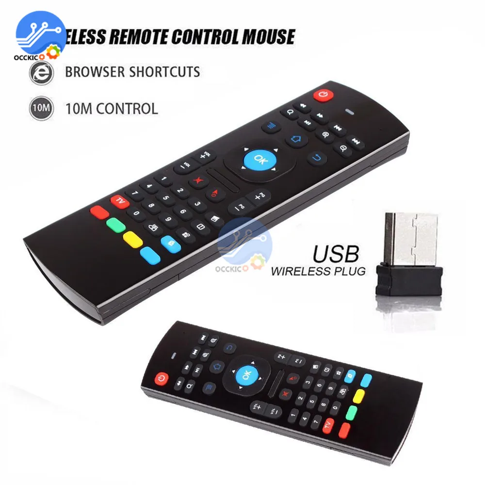 MX3 2 4 GHz беспроводная клавиатура с пультом дистанционного управления для Fly Air Mouse