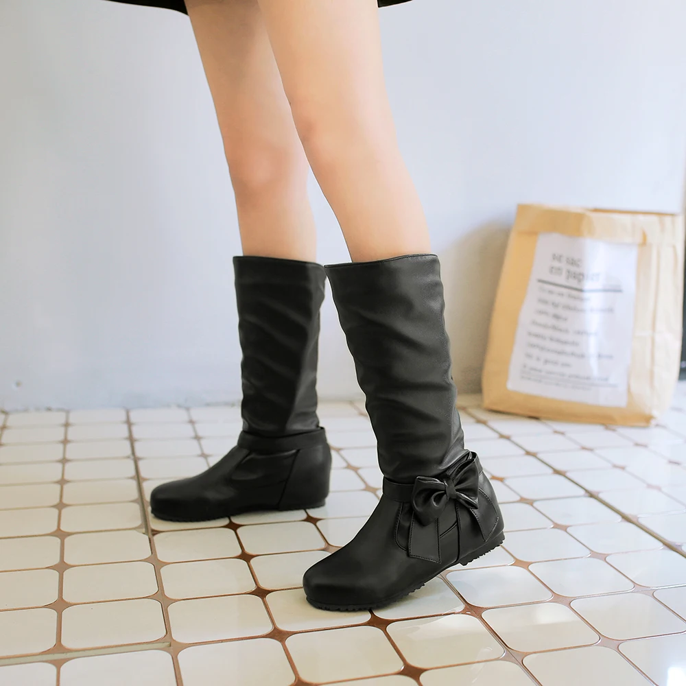 Большой размер стильные дамские сапоги до бедра femininas колена botas masculina zapatos mujer