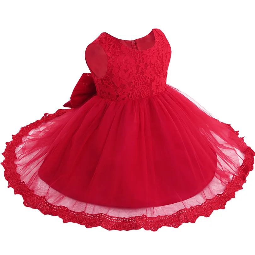 Кружевное бальное платье для маленьких девочек 6 цветов|baptism dress|dress newbornbaptism dresses