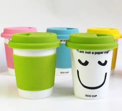 Высококачественная керамическая кружка чашка для воды офиса двухслойная