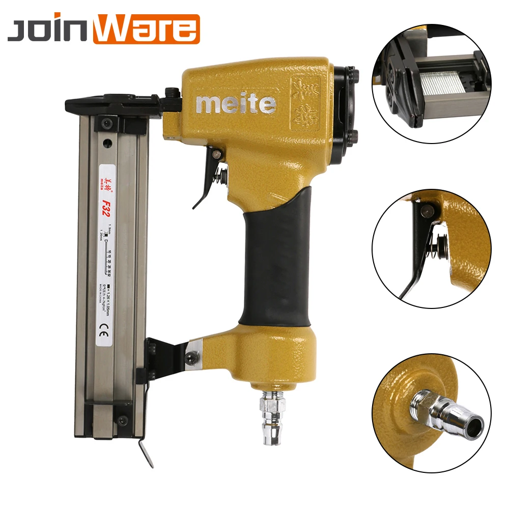 Плотничный пневматический гвоздезабивной пистолет степлер для домашнего