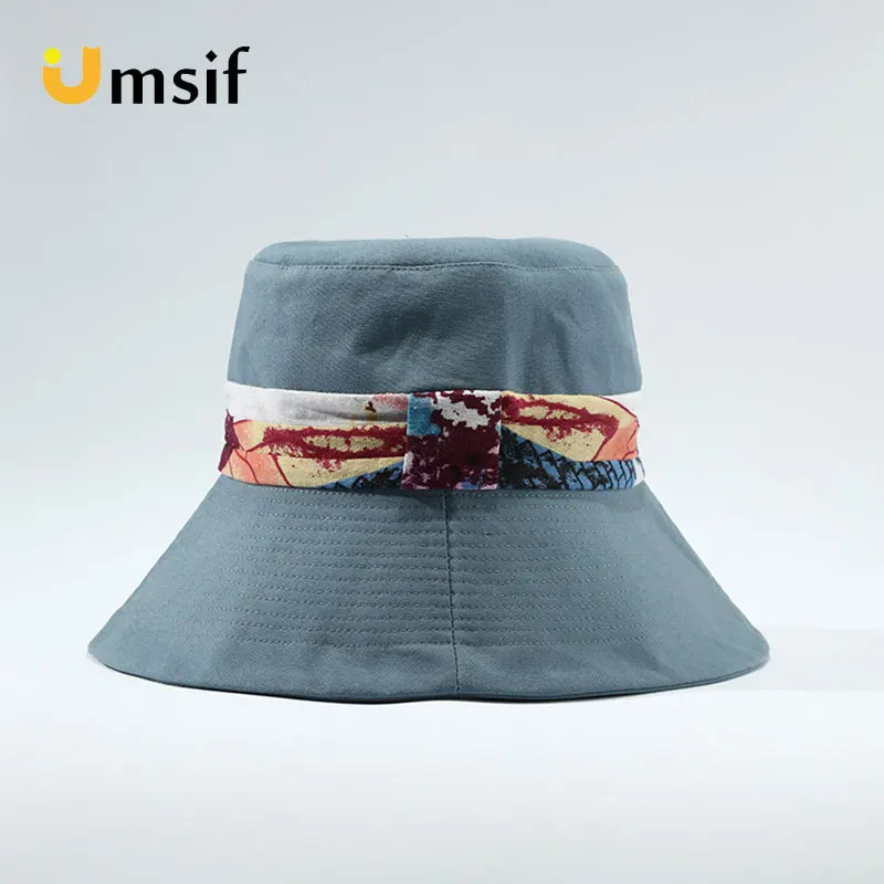 Женская Повседневная шляпа с широкими полями Панама в стиле пэчворк хип хоп