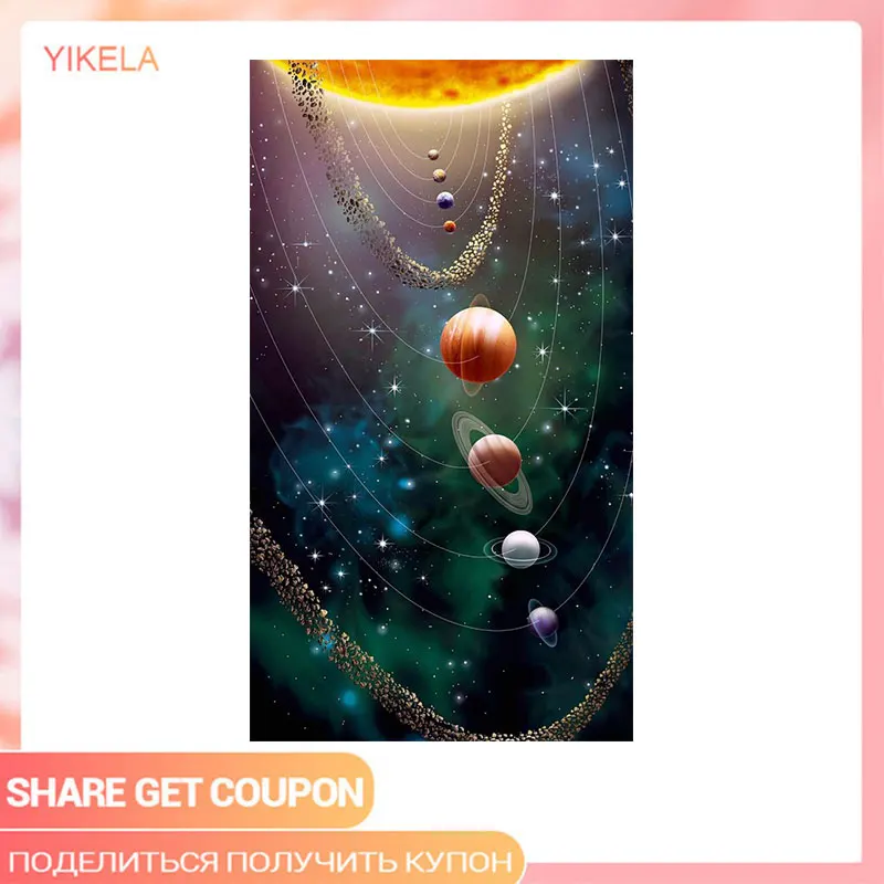 

5D Galaxy Diamond Painting DIY Cross Stitch Full Square Drill Painting Embroidery Home Decoration