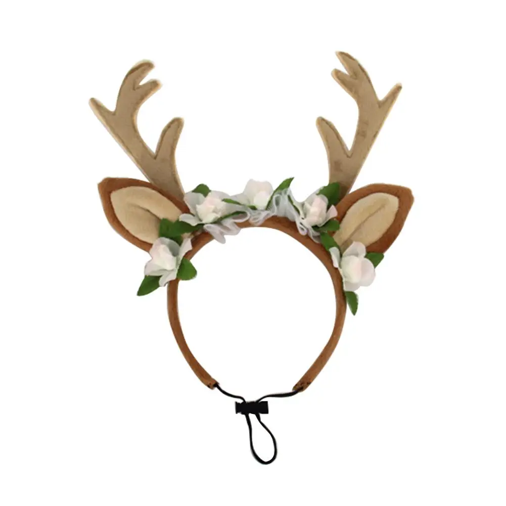 Весна и осень аксессуары для домашних животных Рождественская шапка собак кошек