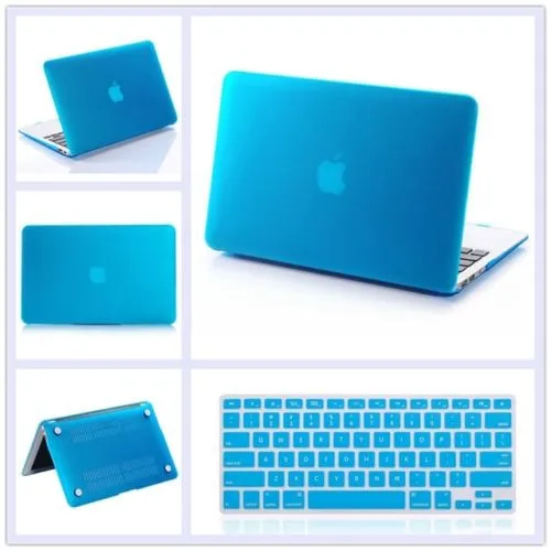 2в1 прозрачный/матовый защитный чехол для Macbook Air 13,3 11,6 15,4+ силиконовый чехол для клавиатуры 11 13 15 с сенсорной панелью