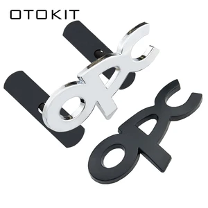 3D хромированные металлические наклейки OPC на переднюю решетку, эмблема, значок, аксессуары, наклейки для Opel Zafira Astra Vectra, автомобильный Стайлинг