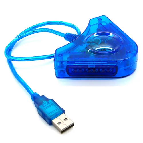 Адаптер для PS1/PS2 Playstation 1 2 PC Игры USB Конвертер Контроллер Геймпады Двойной Колодки