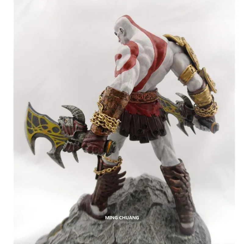 Статуя God of War III анти-герой Кратос бюст призрак Спарты полноразмерный портрет GK фигурка Коллекционная модель игрушки D253