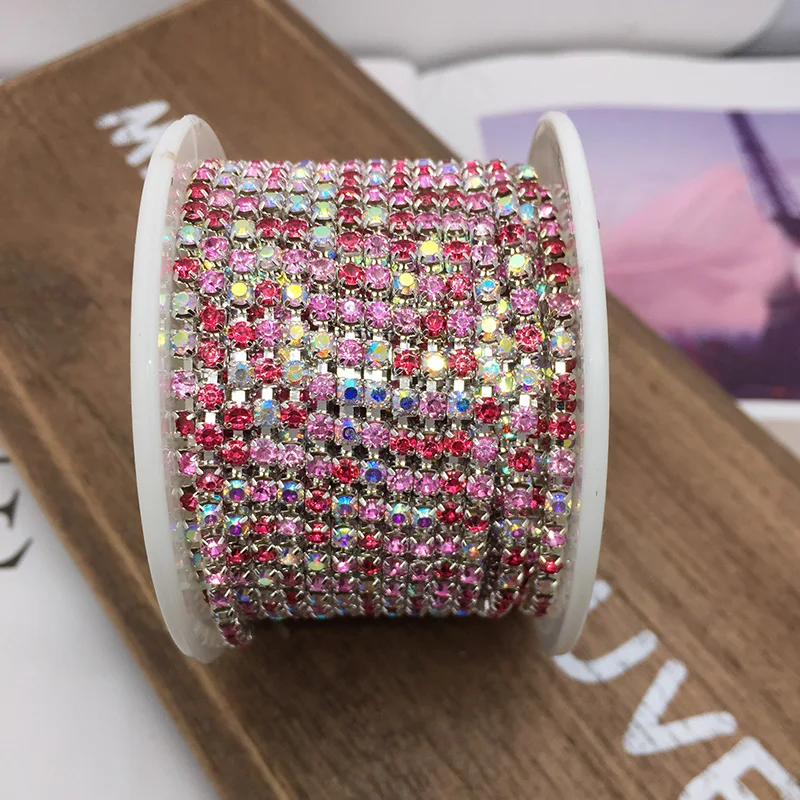 

1roll 9m rhinestone Beaded Lace Trim Vintage Mesh Fabric Paillette Lace Beaded Pearl Braid Lace Applique