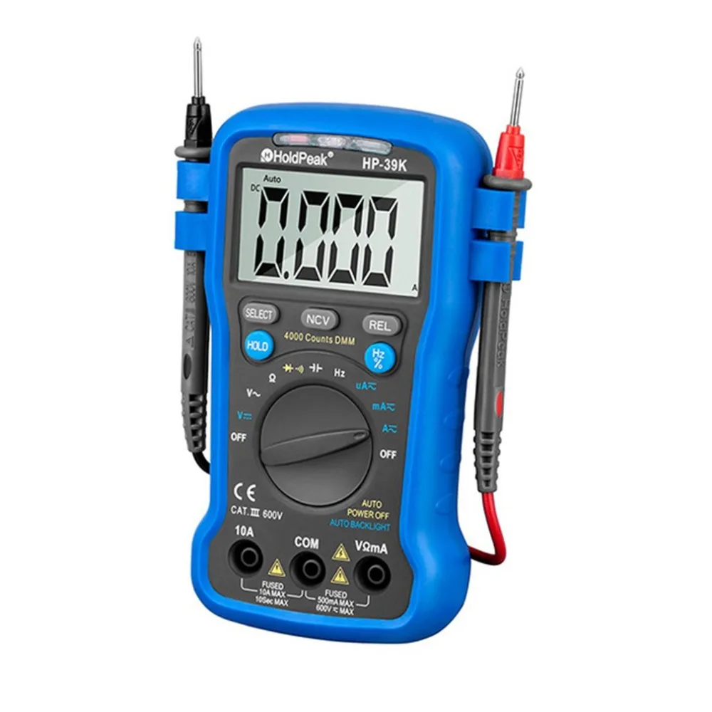 Digital Multimeter Multifunction AC/DC Voltage Current Temperature Resistance Capacitance Pocket Tester | Инструменты