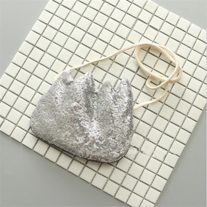 Сумка через плечо с блестками в форме короны сумка на мессенджер кошелек мини