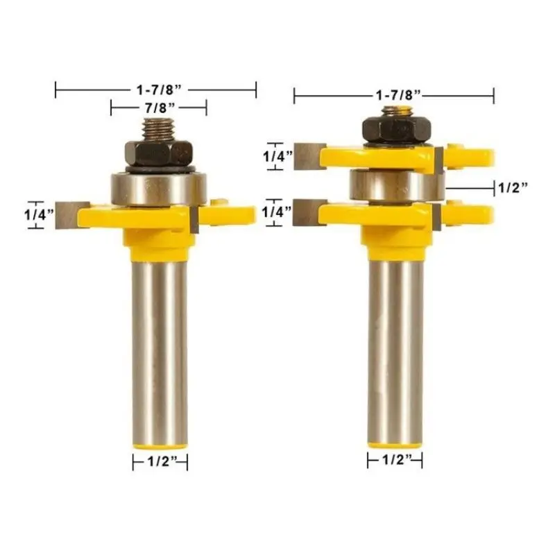 Набор наконечников для маршрутизатора 1/2 &quot 1 шт.|router wps|router bit shankbit mp3 |