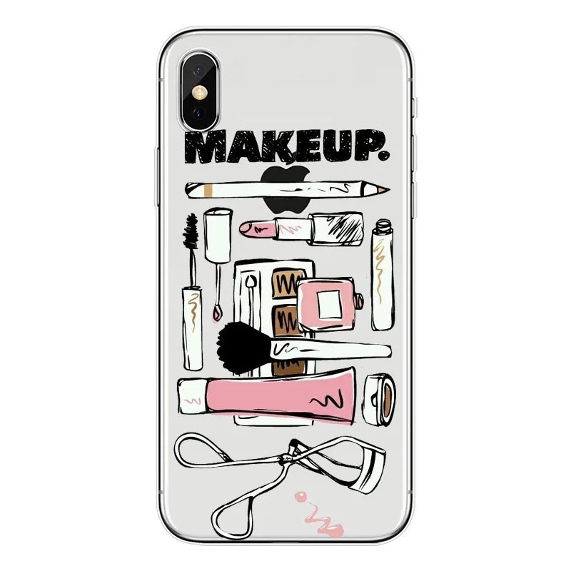 Kylie Jenner Labios Pintalabios Maquillaje Sexy Para Для iPhoneXS MAX XR XS 8 8Plus 7 7Plus 6S Silicona Suave Capinha