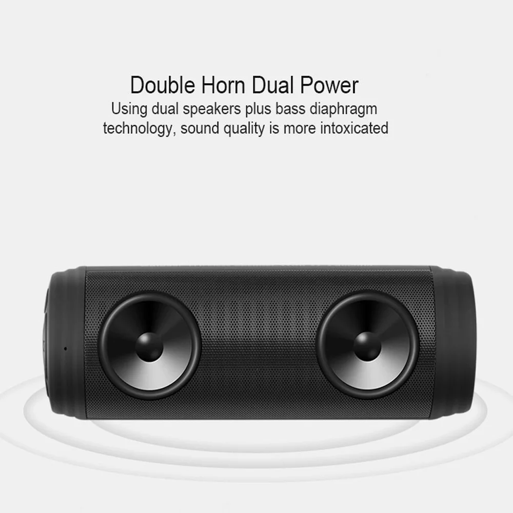 Портативный T3 Bluetooth динамик открытый беспроводной водонепроницаемый CSR сабвуфер