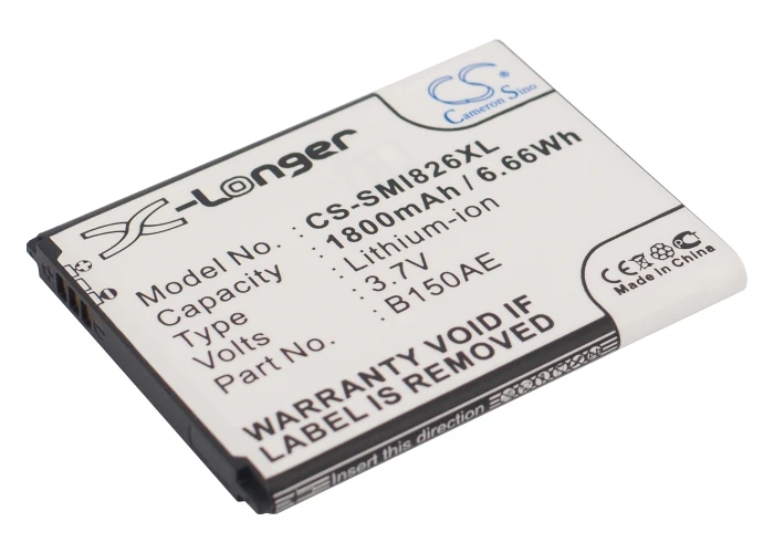 Аккумулятор Cameron Sino 1800 мАч B150AC B150AE для Samsung I8260 I8262 G350 G3502 G3502i G3502U G3508 G3508i G3508j G3509 |
