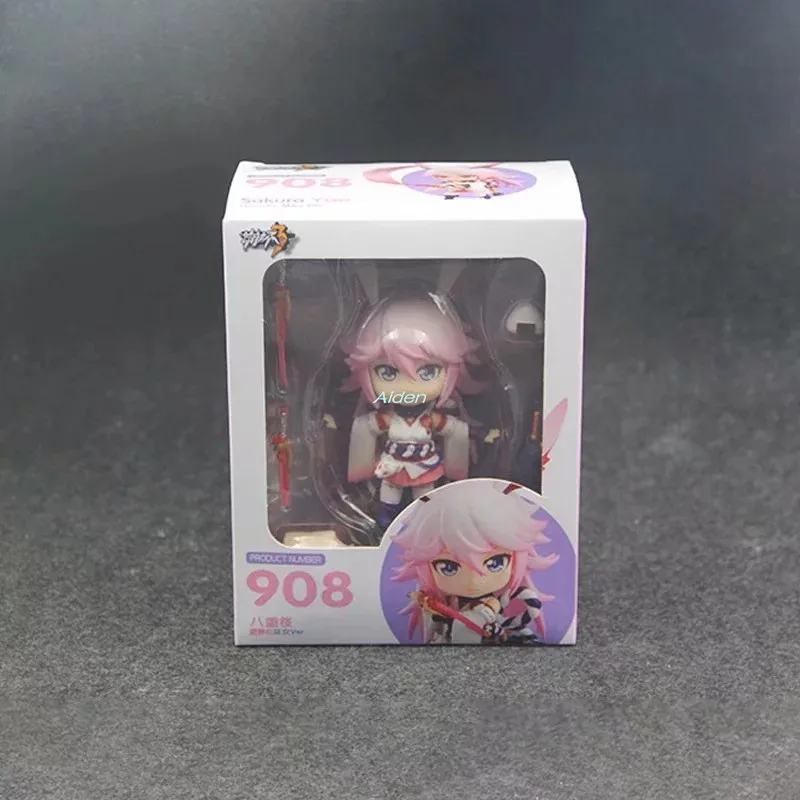 4 &quotQ версия Nendoroid #908 Honkai Impact 3 Yae Sakura против God Witch Ver. ПВХ фигурка Коллекционная