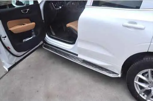 2 шт. платформа боковой Шаг подходит для VOLVO XC60 2018 2019 2020 Беговая доска Nerf Bar|Буксиры