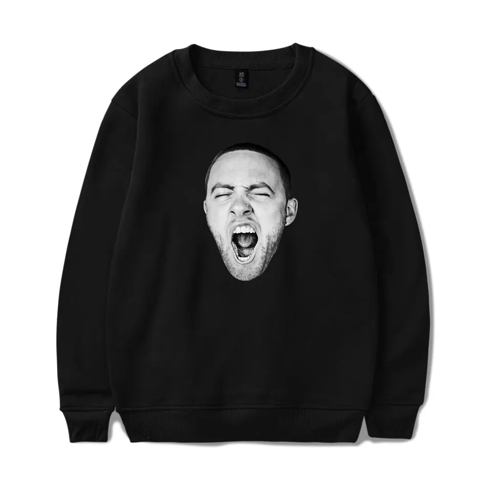2018 Mac Miller свитшоты для мужчин Повседневная Толстовка с круглым вырезом Harajuku