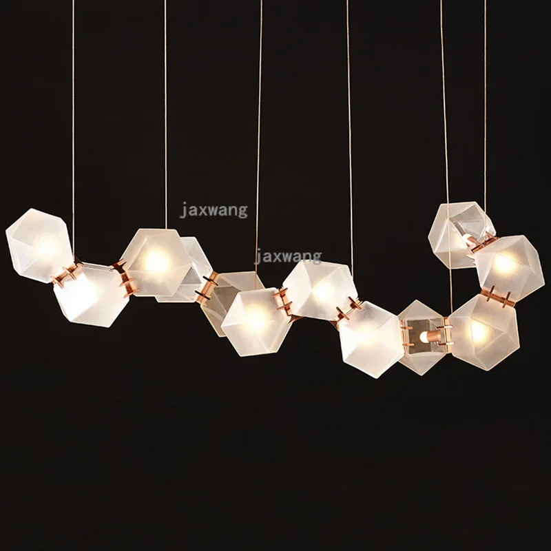 Современные светодиодные подвесные светильники Лофт гостиная lustre Подвеска