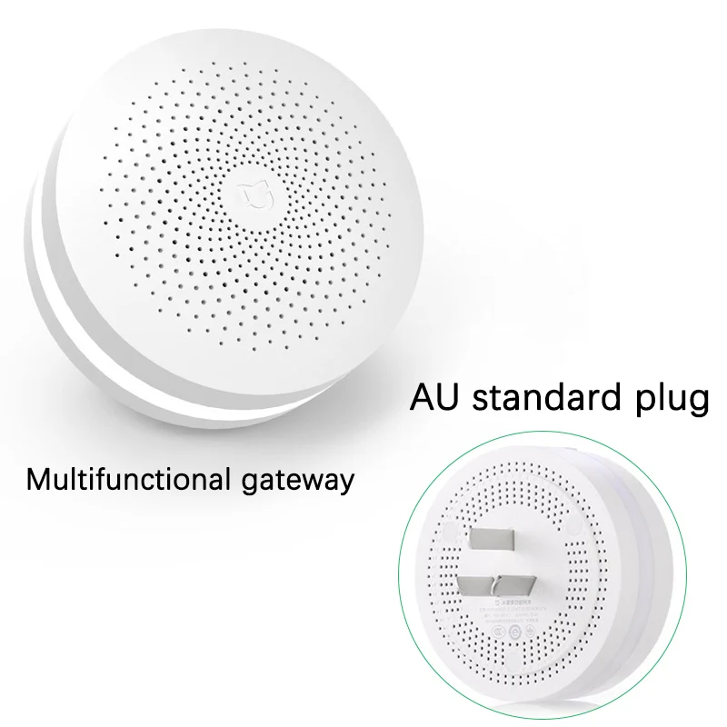 Mijia gateway-AU Xiao mi jia Многофункциональный шлюз 2 Xiao mi умный дом Zigbee WiFi умные устройства mi Home приложение пульт дистанционного управления RGB Ночной светильник - Цвет: Mijia gateway-AU