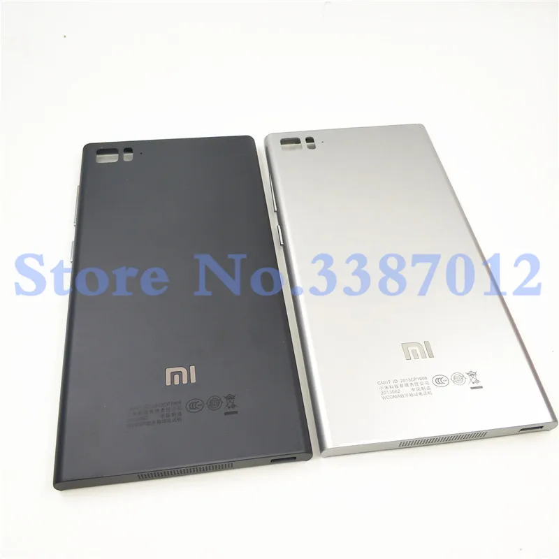 Оригинальный чехол для задней крышки аккумулятора Xiaomi Mi3 M3 Mi 3 WCDMA корпус двери