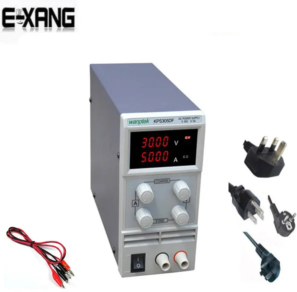 KPS305DF 0 30 в/0 5A 110 в 230 1 в/0.001A ЕС светодиодный цифровой Регулируемый переключатель DC