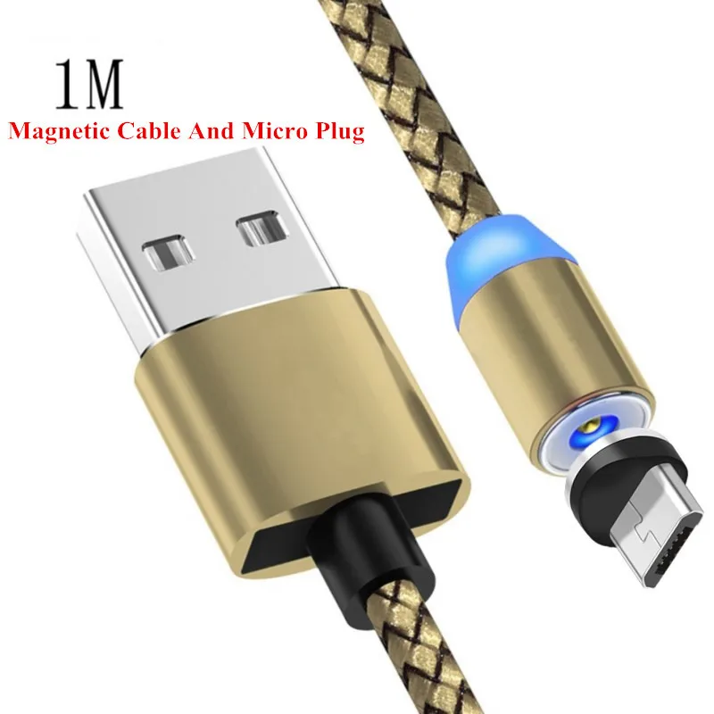 5V 2A кабель для быстрой зарядки USB для iphone samsung Xiaomi Redmi 7 6 S2 6A 4A 5A 4X Note 4X Android USB Магнитный кабель для зарядного устройства - Цвет: Micro Plug USB Cable