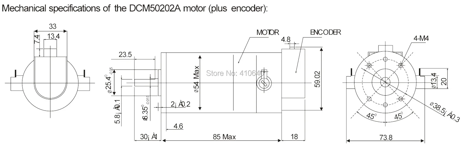 Подлинный Серводвигатель Leadshine DCM50202-02D-1000 50 Вт, матовый серводвигатель с 4600 об/мин, максимальная скорость и 1000 линейный кодировщик