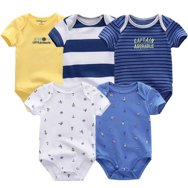 baby bodysuits 5068 Детские боди для новорожденных, для малышей для маленьких девочек тела костюмы 5 шт. Комбинезоны маленькие изделия из хлопка новорожденных Одежда для маленького мальчика - Цвет: baby bodysuits 5068