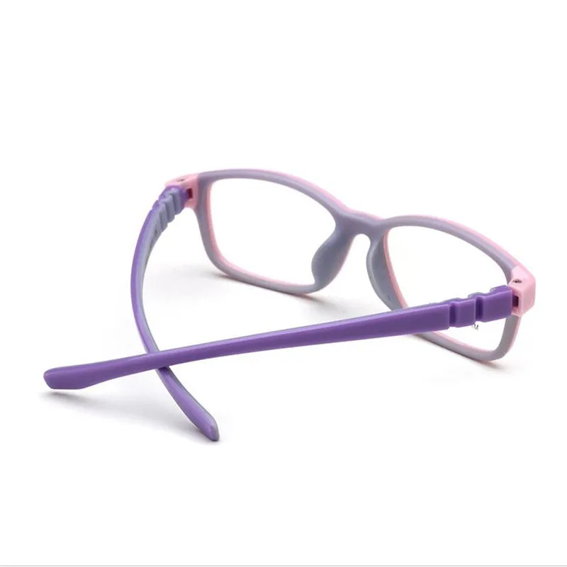 

KESMALL Optical Children Glasses Frame TR90 Silicone Glasses Kids Prescription Glasses Frames Diopter Eyeglasses Frame YJ1229