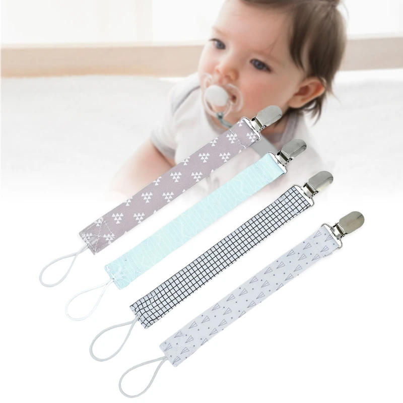 

Baby Pacifier Clips Chain Dummy Holder Strap Nipple Holder For Infant Feeding
