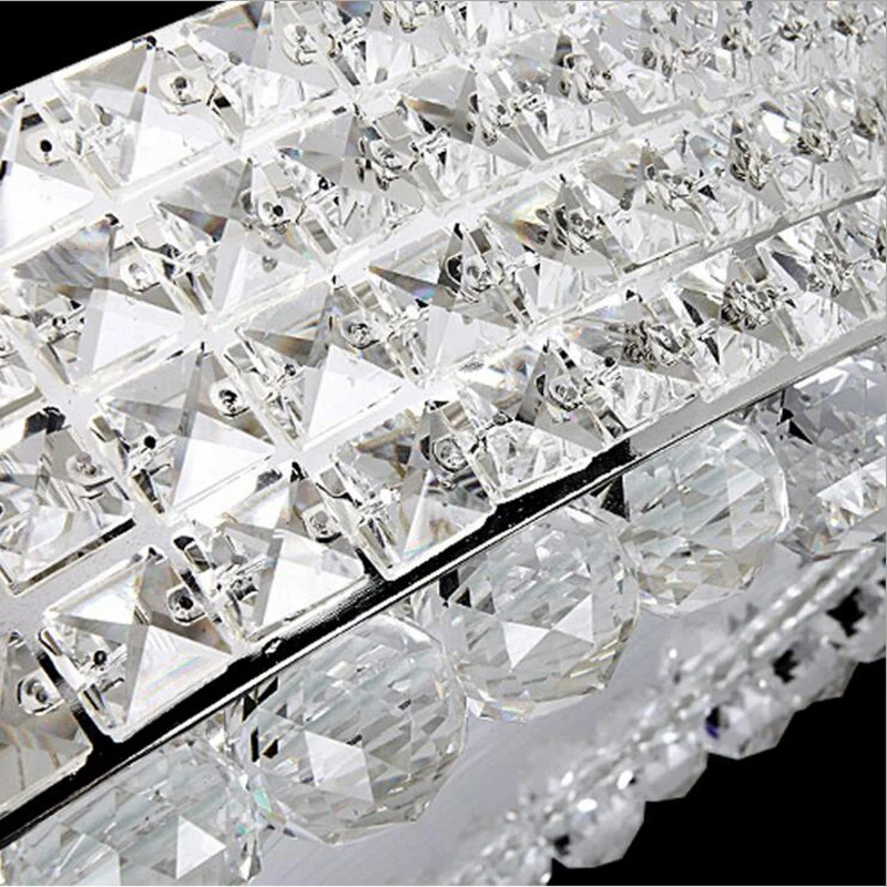 Modern simple circular high power LED chip crystal ceiling lamp living room bedroom led lighting fixture lamps light | Лампы и