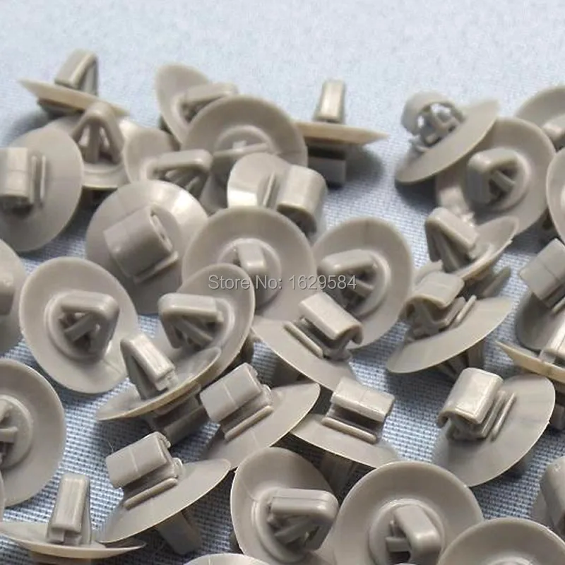 

SET OF 50 PCS EXTERIOR SIDE MOULDING DOOR TRIM PLASTIC CLIPS FOR VAUXHALL VIVARO