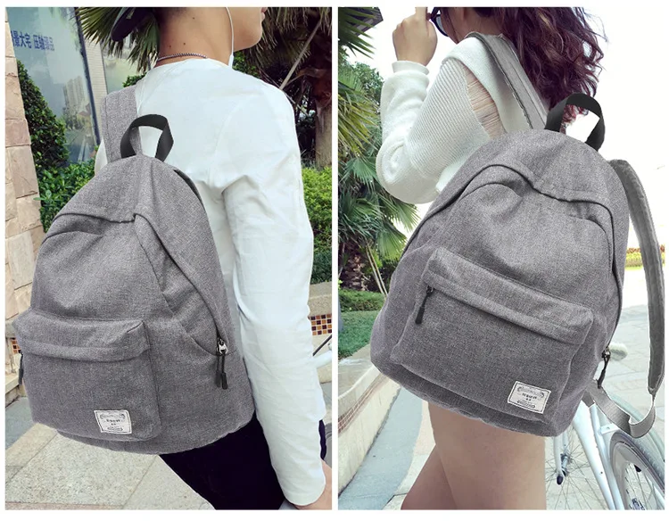 Повседневный Рюкзак для ноутбука 14 дюймов модный дорожный рюкзак мужчин и женщин